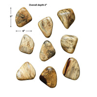 Cuadro PEBBLE ART WOOD WALL