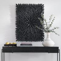 Cuadro BAHARI WOOD WALL BLACK