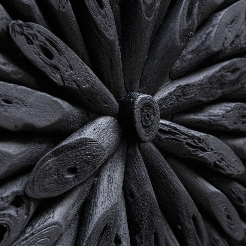 Cuadro BAHARI WOOD WALL BLACK